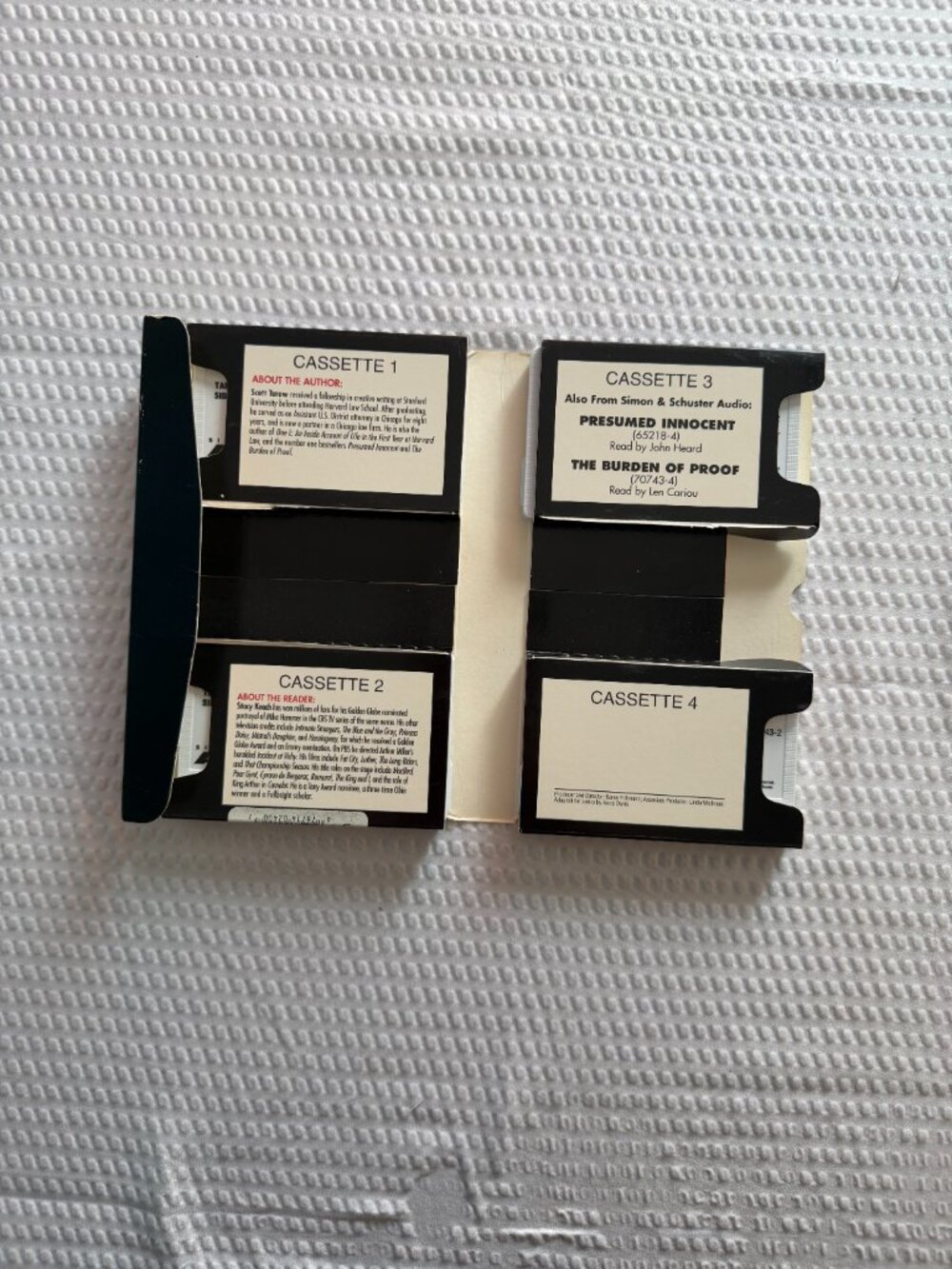 3 Books On Cassette – “Pleading Guilty”/”Guilt”/”The Coffin Dancer” - Picture 7 of 8